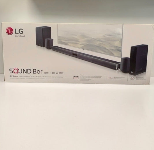LG SJ4R Soundbar Home Theater System Black DCANLLK