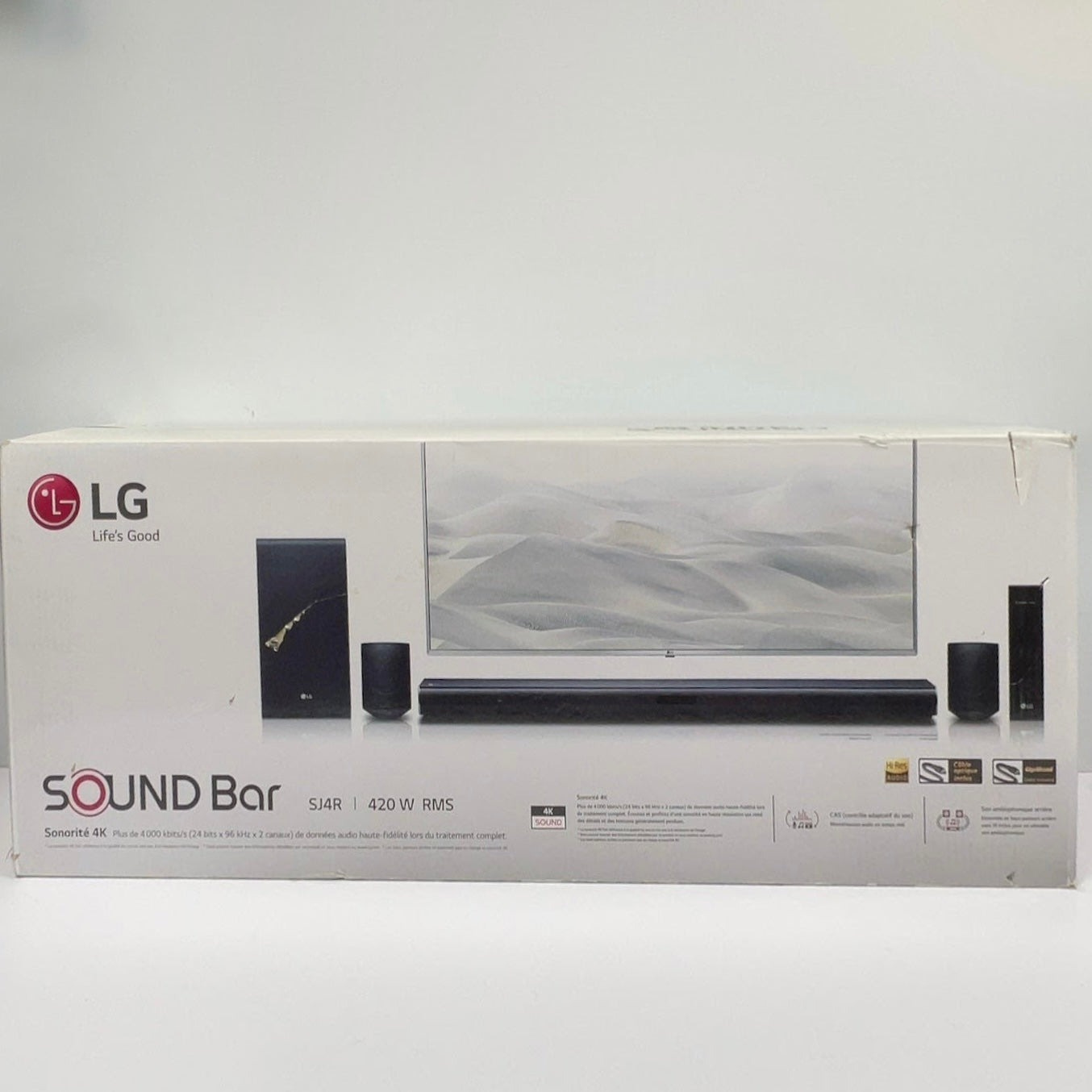 LG SJ4R Soundbar Home Theater System Black DCANLLK