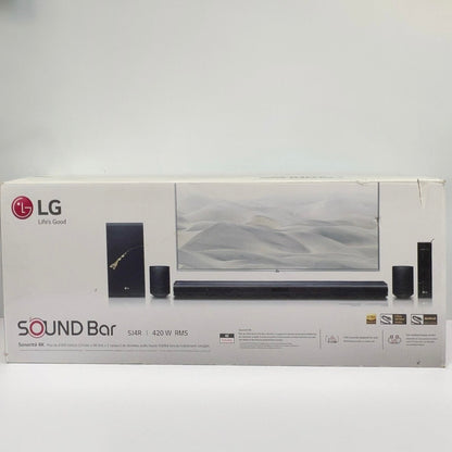 LG SJ4R Soundbar Home Theater System Black DCANLLK