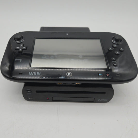 Nintendo Wii U Console Gaming System Only WUP-101 Black