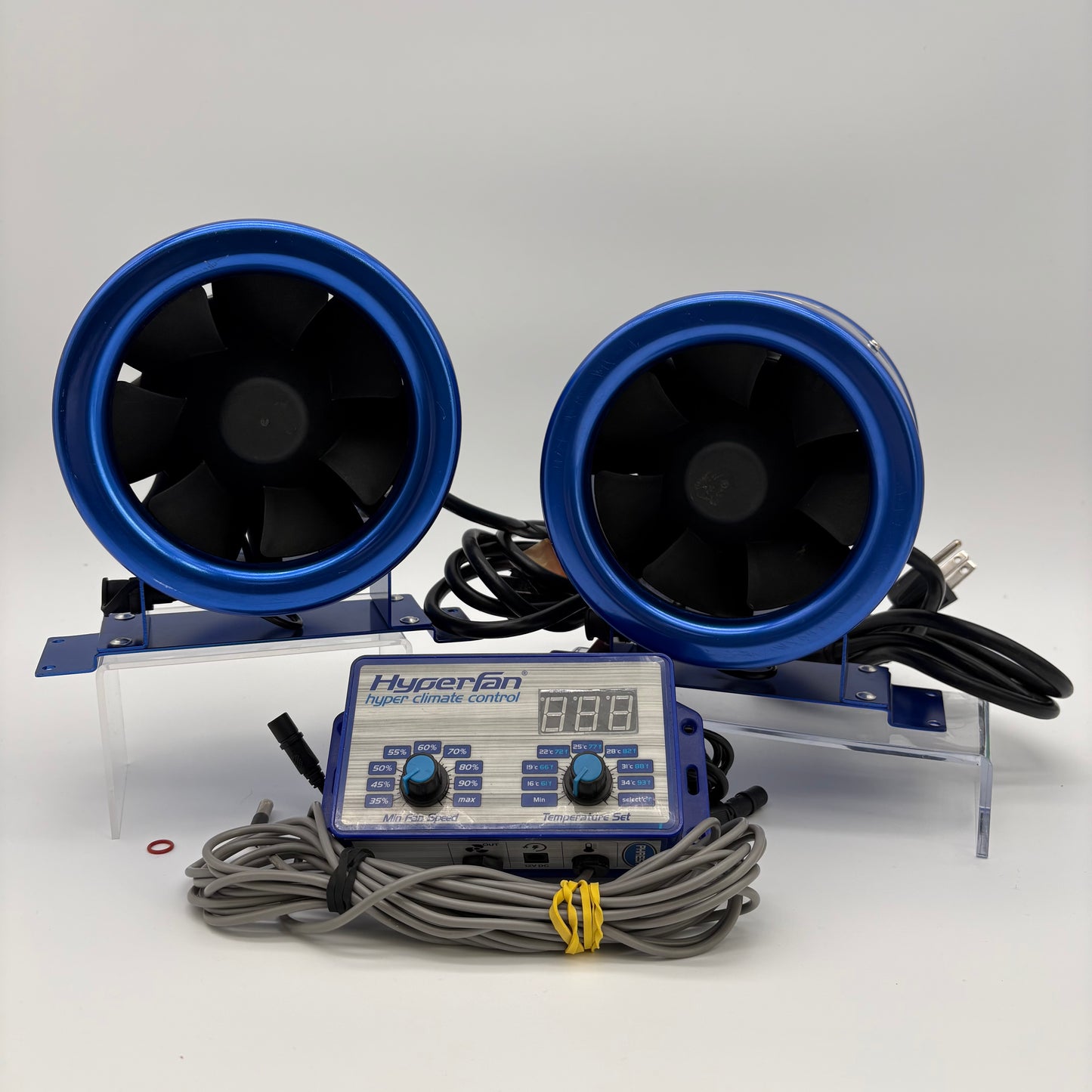 Hyper Fan 6 in Digital Mixed Flow Fans 315 CFM with Climate Control Module